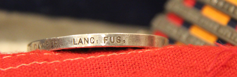 A Very Good Queen's South Africa Medal Lancashire Fusiliers