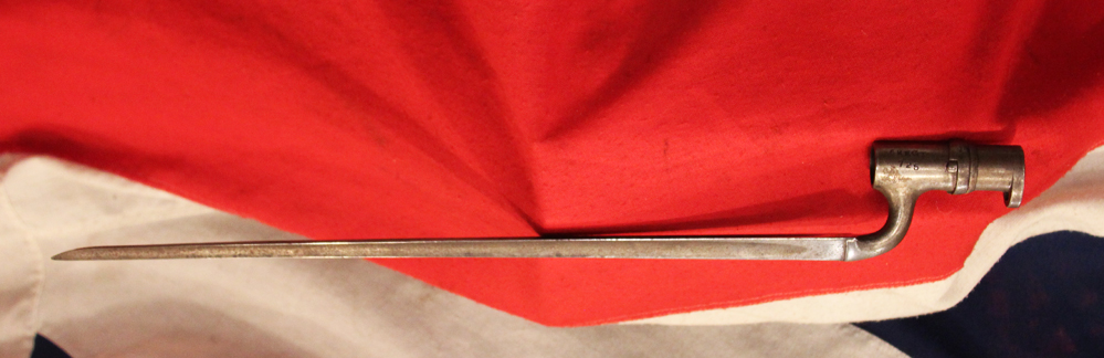 A Rare 1853 Royal Warwickshire Regt. Historically Significant ‘Jamaican Rebellion’ Enfield Bayonet The Morant Bay Rebellion, From a Defender of Paul Bogle.