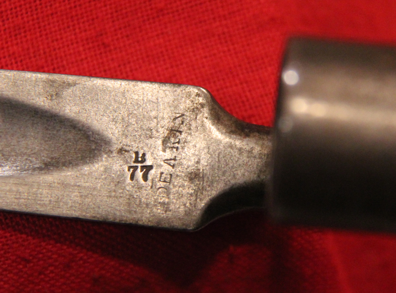 A Rare 1853 Royal Warwickshire Regt. Historically Significant ‘Jamaican Rebellion’ Enfield Bayonet The Morant Bay Rebellion, From a Defender of Paul Bogle.