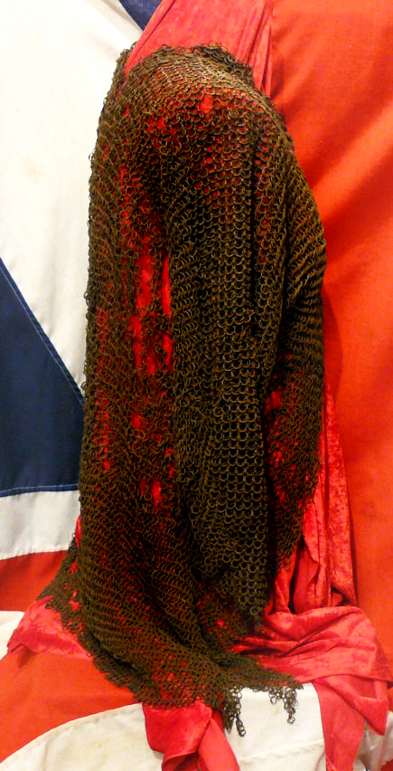 Wonderful, Very, Very Rare, Original European Medieval Crusader Knight’s 'Hauberk', Chain Mail Body Armour Shirt. As Worn, In Combat, By Such As King Edward 1st of England & Louis IX of France, Bohemond VI of Antioch & All The Nobility of Europe