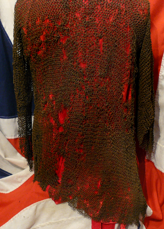 Wonderful, Very, Very Rare, Original European Medieval Crusader Knight’s 'Hauberk', Chain Mail Body Armour Shirt. As Worn, In Combat, By Such As King Edward 1st of England & Louis IX of France, Bohemond VI of Antioch & All The Nobility of Europe
