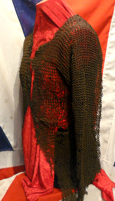 Wonderful, Very, Very Rare, Original European Medieval Crusader Knight’s 'Hauberk', Chain Mail Body Armour Shirt. As Worn, In Combat, By Such As King Edward 1st of England & Louis IX of France, Bohemond VI of Antioch & All The Nobility of Europe