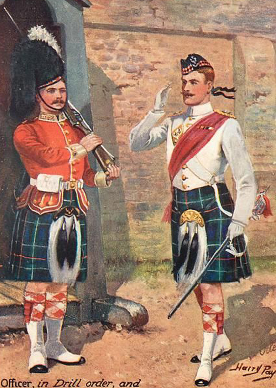 A Most Fine Victorian Scottish Military Horsehair Sporran with Silver Cantle and Tassels