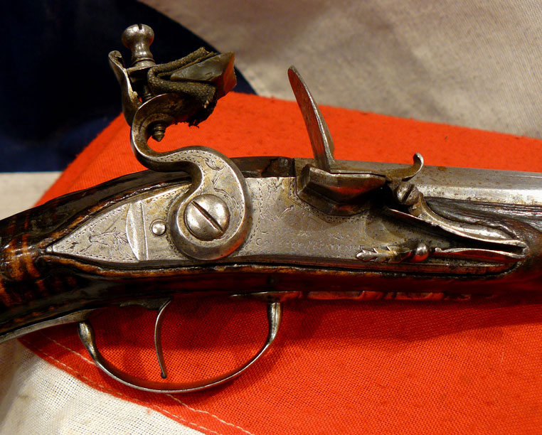 A Most Fine and Beautiful 18th Century French Flintlock Circa 1740. A Superb Flintlock Much Favoured By Pirate, Privateer, Buccaneer & Corsair Captain's, From The Mid 18th Century to The Napoleonic Wars Era. Finest 'Tiger Stripe' Maple Stock