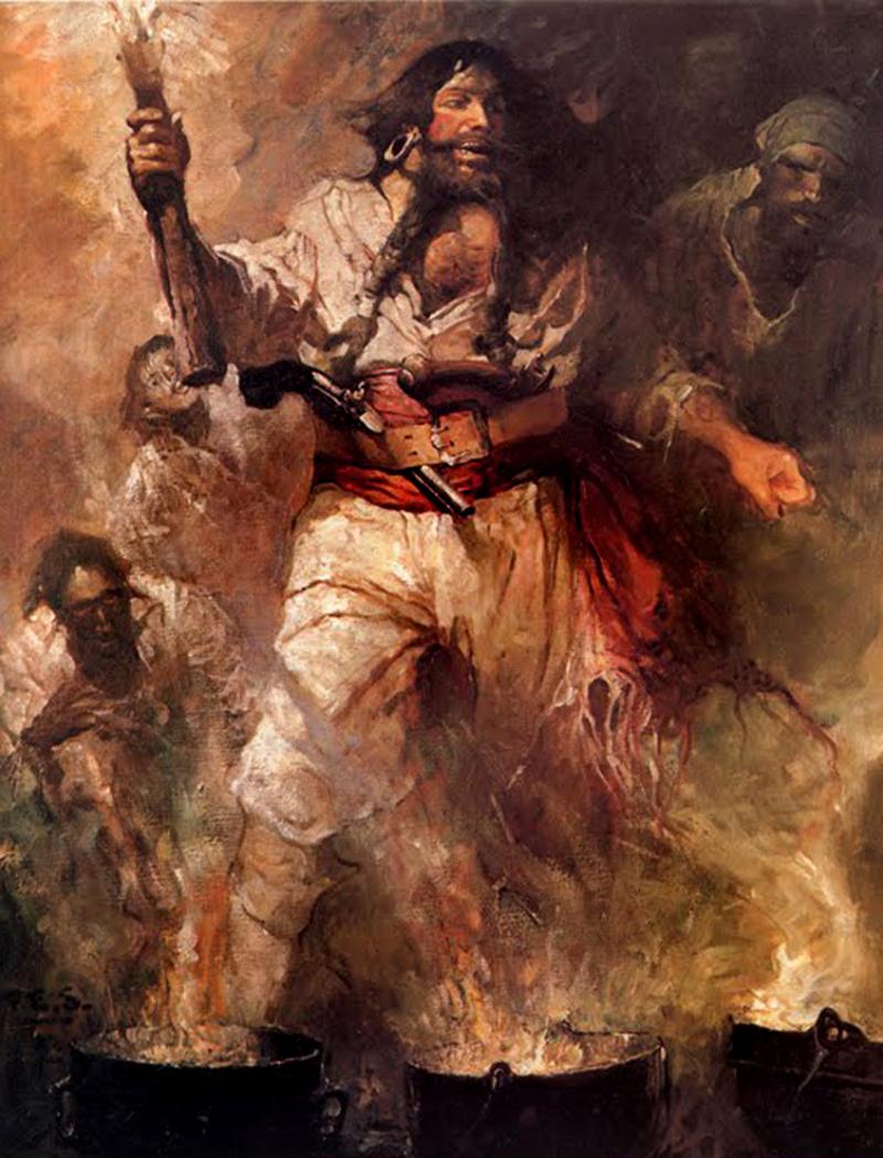 A Most Fine and Beautiful 18th Century French Flintlock Circa 1740. A Superb Flintlock Much Favoured By Pirate, Privateer, Buccaneer & Corsair Captain's, From The Mid 18th Century to The Napoleonic Wars Era. Finest 'Tiger Stripe' Maple Stock