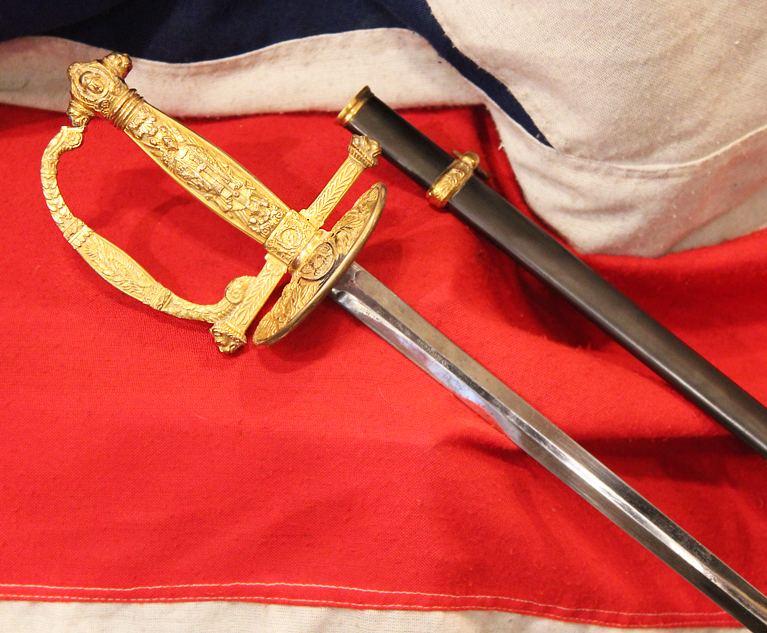 Presented By The Queen of Spain in 1837 To US General John H Eaton, President Jackson’s Aide in the Creek War, & The War of 1812. Worn in The American Civil War By Col. Magruder The Hero of Fredericksburg, And By Him At The Funeral of President Lincoln