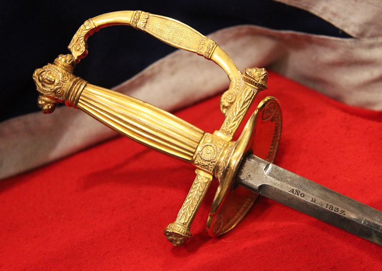 Presented By The Queen of Spain in 1837 To US General John H Eaton, President Jackson’s Aide in the Creek War, & The War of 1812. Worn in The American Civil War By Col. Magruder The Hero of Fredericksburg, And By Him At The Funeral of President Lincoln