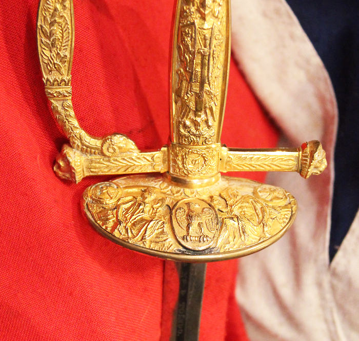 Presented By The Queen of Spain in 1837 To US General John H Eaton, President Jackson’s Aide in the Creek War, & The War of 1812. Worn in The American Civil War By Col. Magruder The Hero of Fredericksburg, And By Him At The Funeral of President Lincoln