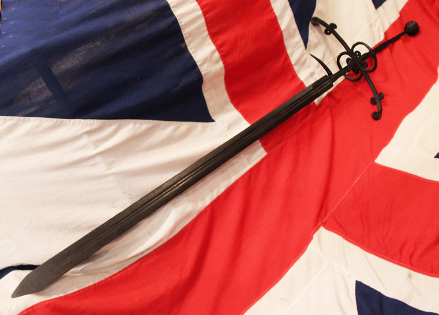 A Wonderful, Original, German 'Zweihander' Great Sword, 16th Century. Probably The Most Impressive And Largest Sword Ever Used in Historic Warfare. Following the Form of Sword Made Famous By The Scots in The Time Of Sir William Wallace