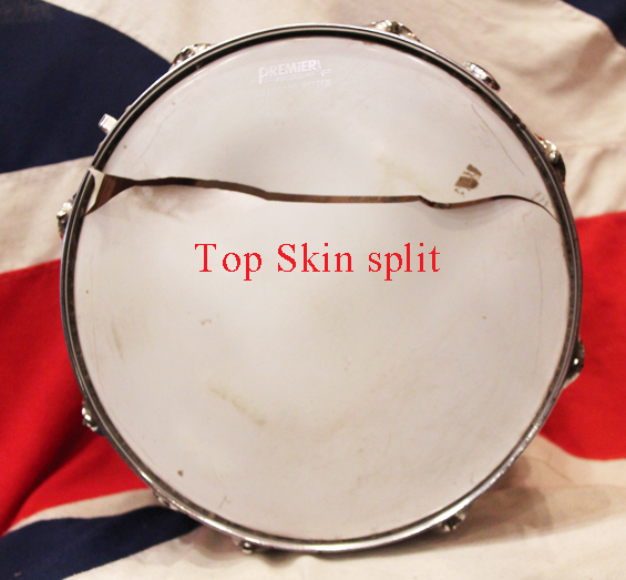 ERII Drum of the Royal Monmouthsire Royal Engineers Regiment.