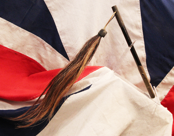 A Most Scarce Samurai Commander's Saihai, A Samurai Army Signaller