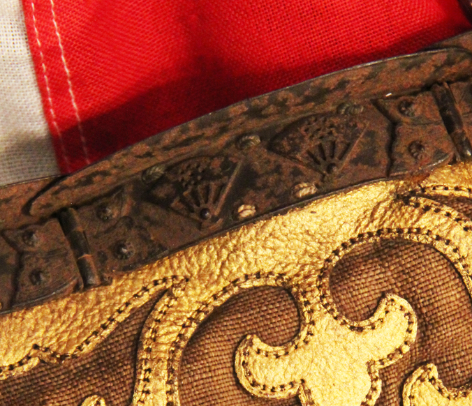 A Beautiful Samurai's Yabusami Bow Sleeve. The Form of Samurai Bowman's Armoured Arm Protection Worn With Full Armour