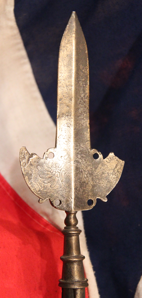 A Original Spontoon of The Guard Of The Holy Roman Emperor Charles VIth Circa 1700's