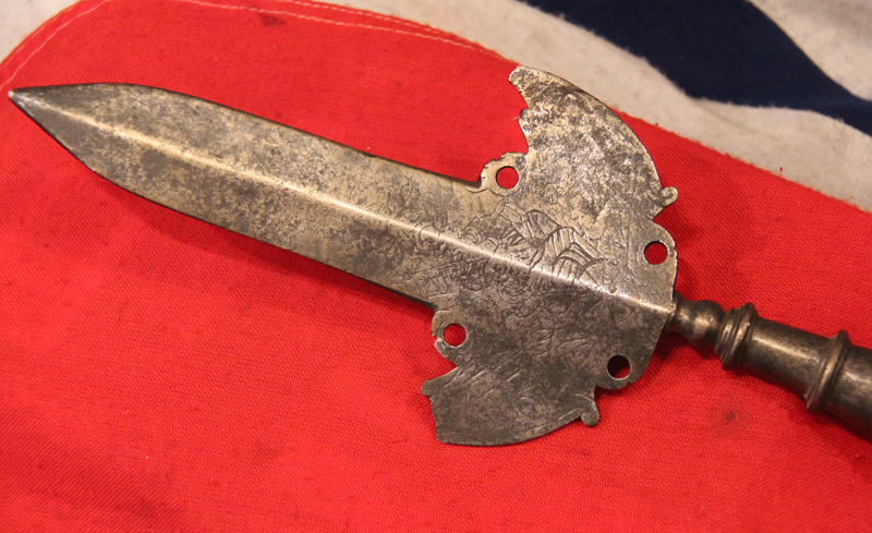 A Original Spontoon of The Guard Of The Holy Roman Emperor Charles VIth Circa 1700's