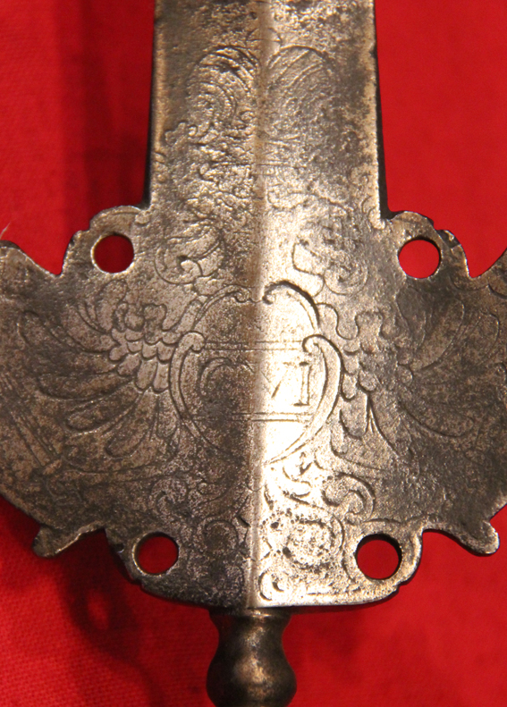 A Original Spontoon of The Guard Of The Holy Roman Emperor Charles VIth Circa 1700's