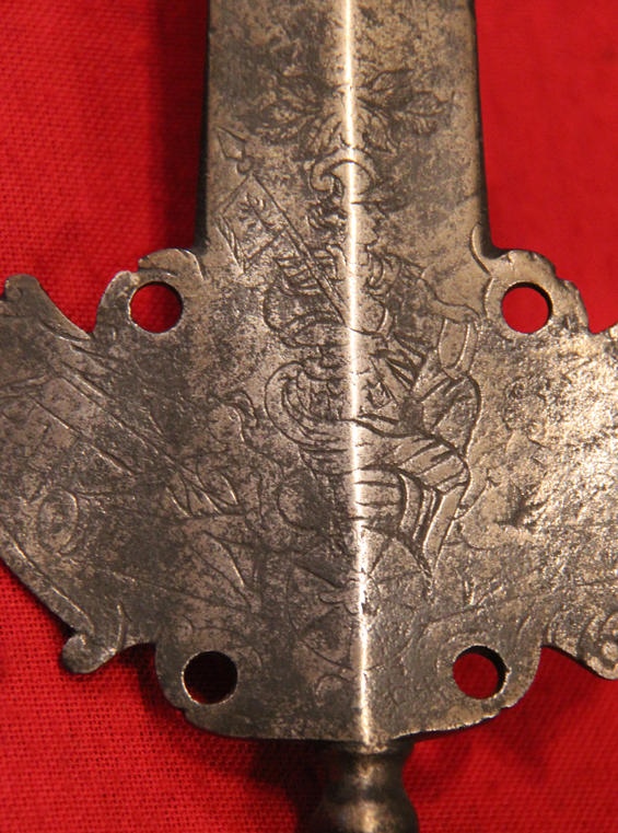 A Original Spontoon of The Guard Of The Holy Roman Emperor Charles VIth Circa 1700's