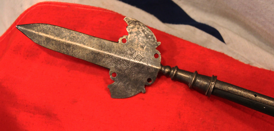 A Original Spontoon of The Guard Of The Holy Roman Emperor Charles VIth Circa 1700's