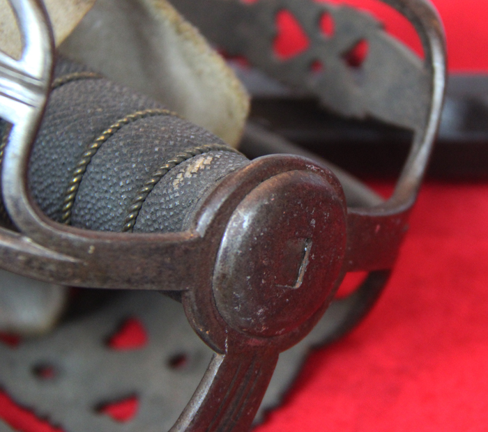 A Spectacular & Beautiful 'Harvey' British Dragoon Basket Hilted Sword, Culloden Period, With Large King George's Crown & Cypher Engraved Blade Museum Grade Example