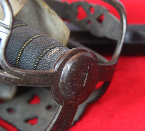 A Spectacular & Beautiful 'Harvey' British Dragoon Basket Hilted Sword, Culloden Period, With Large King George's Crown & Cypher Engraved Blade Museum Grade Example