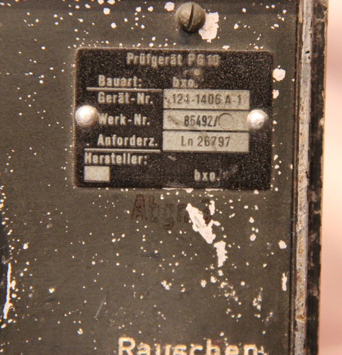 A Super WW2 Luftwaffe Bomber Radio, Morse Tapper and Earphones. Deutche Telefonwerk und Kabelindustrie ag Berlin Likely From A Heinkel He 111