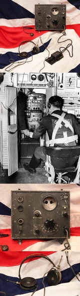 A Super WW2 Luftwaffe Bomber Radio, Morse Tapper and Earphones. Deutche Telefonwerk und Kabelindustrie ag Berlin Likely From A Heinkel He 111