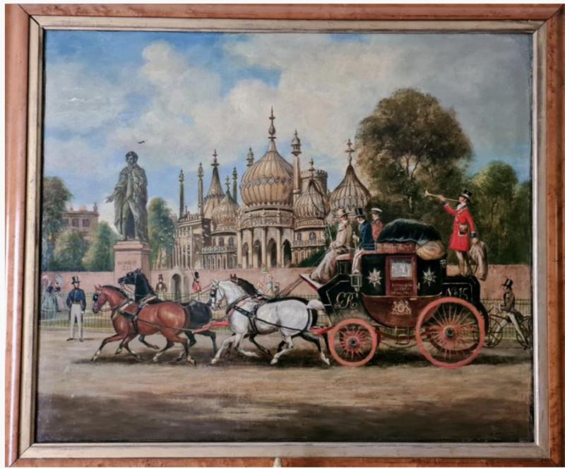 Another Reason To Visit Brighton-by-the-Sea This Summer. To Visit the Magnificent Pavilion Palace & View ‘The Encampment At Brighton’, by Francis Wheatley, RA, 1747-1801. Which We Were Most Proud To Assist & Enable It’s Donation to Brighton 50 Years Ago