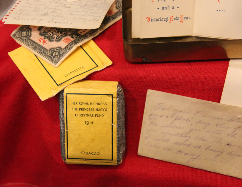 Very Good Princess Mary Box, Complete With Original Personal Letters, Paperwork and Original Contents To Essex Regiment Regular