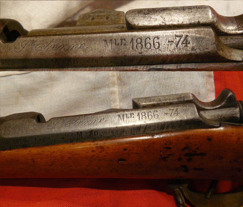 A Very Scarce French Chassepot Rifle Musketoon Modele 1866 Colonial Inlay