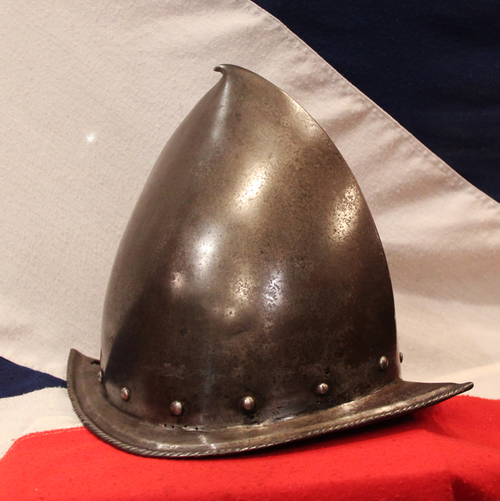 A Very Fine and Beautiful, Original 16th Century ‘Conquistadors.’ Type Morion Helmet, Captured From the Spanish Armada Attempted Invasion of Britain. Used by All Ranks, Commanders and Warriors Alike