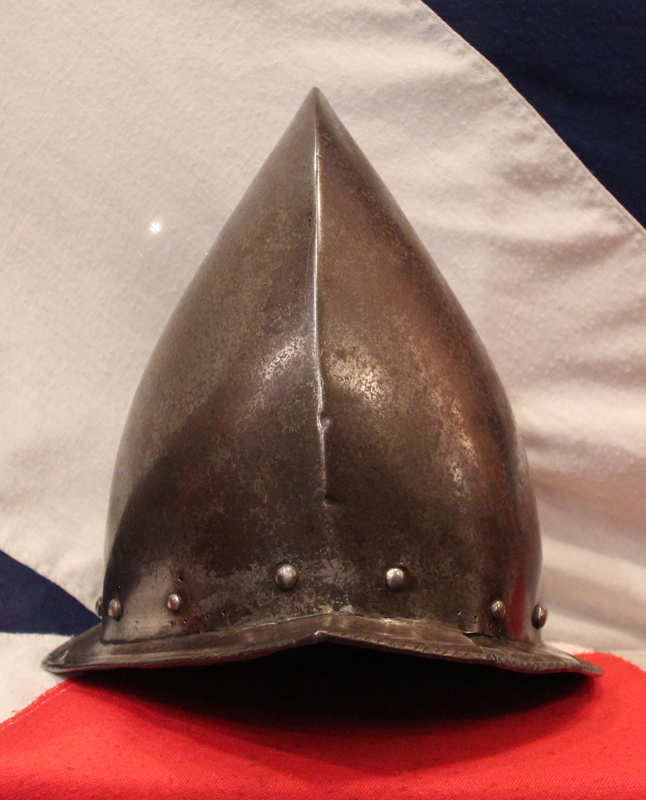 A Very Fine and Beautiful, Original 16th Century ‘Conquistadors.’ Type Morion Helmet, Captured From the Spanish Armada Attempted Invasion of Britain. Used by All Ranks, Commanders and Warriors Alike