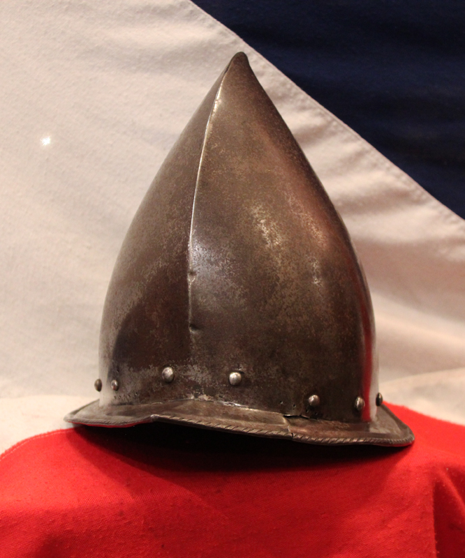 A Very Fine and Beautiful, Original 16th Century ‘Conquistadors.’ Type Morion Helmet, Captured From the Spanish Armada Attempted Invasion of Britain. Used by All Ranks, Commanders and Warriors Alike
