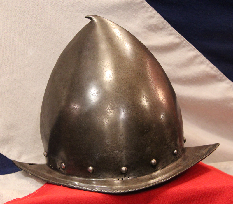 A Very Fine and Beautiful, Original 16th Century ‘Conquistadors.’ Type Morion Helmet, Captured From the Spanish Armada Attempted Invasion of Britain. Used by All Ranks, Commanders and Warriors Alike