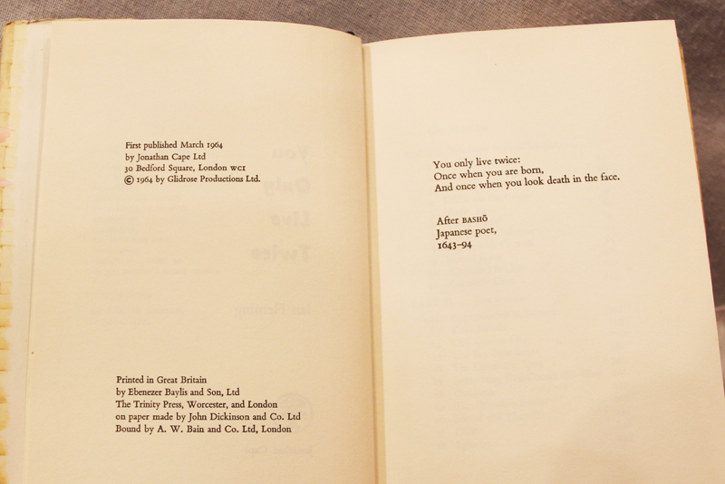 James Bond Ist Edition