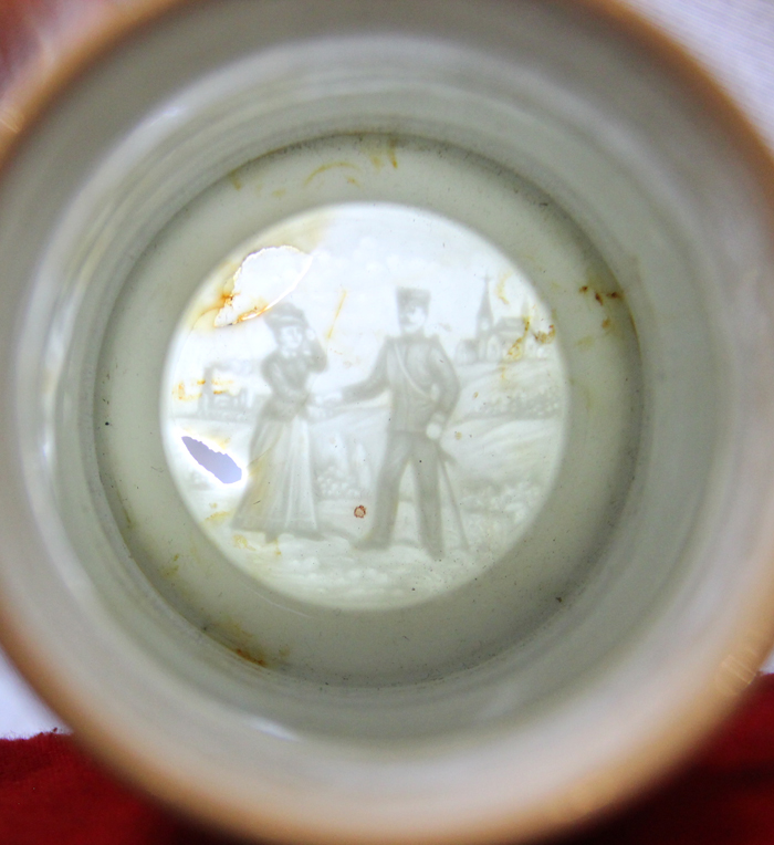 A Very Attractive Pre WW1 German Military Beer Stein of the 46th Artillery