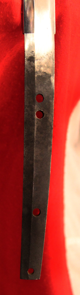 A Wonderful & Captivating Ancient Nambokochu Period Samurai Sword of the Nambokochu Era Circa 1370. With Beautiful Polished Kairagi-Gawa {Giant Rayskin} Saya. From The Era of The Great Bizen Smiths