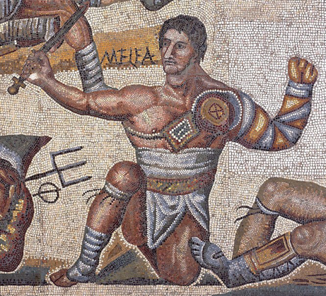 A Super Roman Dagger Pommel and Scabbard Mount. Around 2000 Years Old, From 100 bc to 100 ad