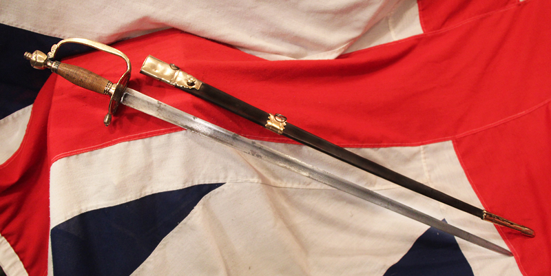 A Stunning, Historical, Napoleonic War’s Period, 1796 Pattern Officer's Combat Sword of William A. Cuninghame, of the 95th