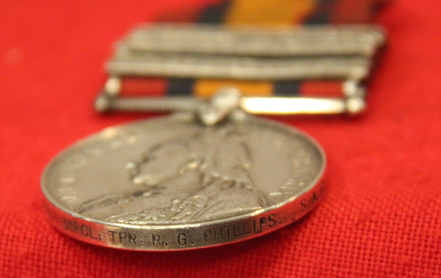 A Queen's South Africa Medal to South African Constabulary Cavalryman.