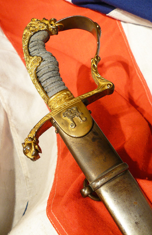 An Original, Incredibly Rare 'Damascus' Presentation Sword, An Imperial German, Damascus Steel and Gold, Sword Presented by One of Germany’s Most Powerful and Influential Families in 1887