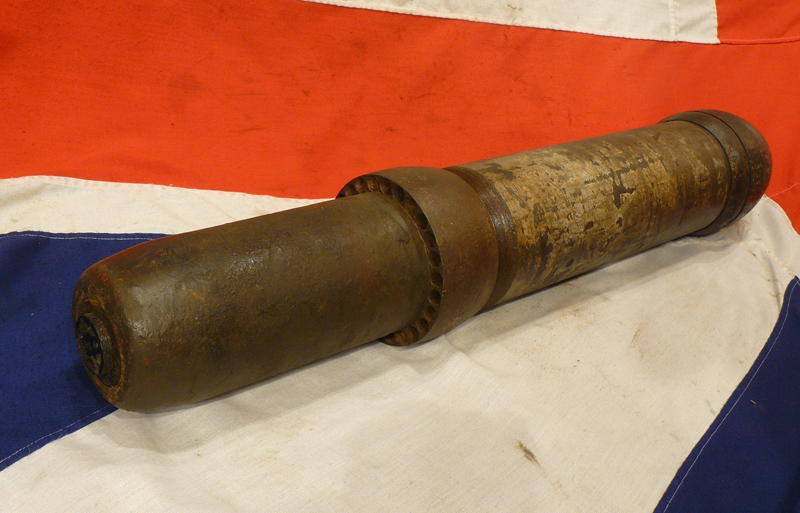 A Fabulous and Extremely Scarce, Original, WW2 German Third Reich 'Nebelwerfer 41' Un-Fired or Failed Detonation Rocket. D-Day 'Operation Overlord' Vintage