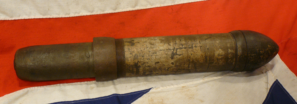 A Fabulous and Extremely Scarce, Original, WW2 German Third Reich 'Nebelwerfer 41' Un-Fired or Failed Detonation Rocket. D-Day 'Operation Overlord' Vintage