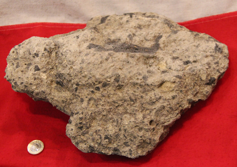 14 Million Year Old Meteorite Rock, Impactite (Suevite) of Nordlingen Ries Now Understood To Possibly Be The Closest Match to the Surface of Mars on Earth. Likely The Most Intriguing Conversation Piece & Geological Collectors Item Available Today