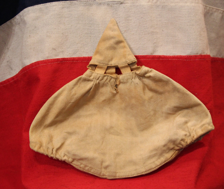 A Scarce Original Imperial German WW1, Elite 'Guards' Regiment Pickelhaub Helmet Cover, In Khaki. An Ideal Addition For a Collector of The Rare Forms of Guards Infantry Pickelhaub