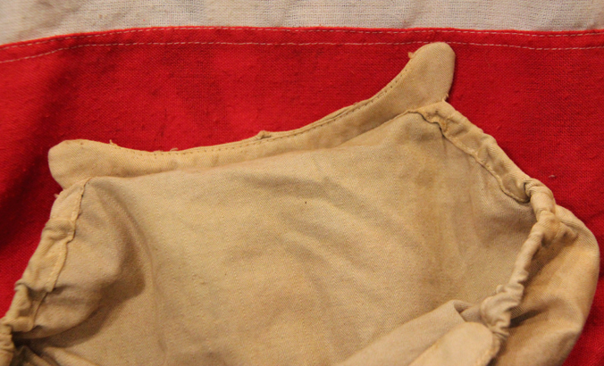 A Scarce Original Imperial German WW1, Elite 'Guards' Regiment Pickelhaub Helmet Cover, In Khaki. An Ideal Addition For a Collector of The Rare Forms of Guards Infantry Pickelhaub