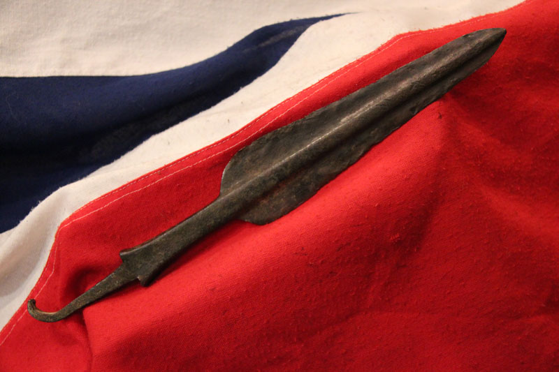 A Long Bronze Age Tanged Spear From the Pre-History Era Of Achilles and Hector & The Legendary Tojan War