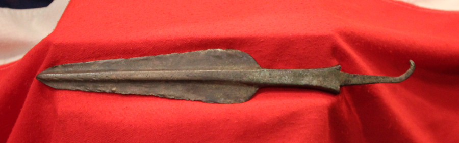 A Long Bronze Age Tanged Spear From the Pre-History Era Of Achilles and Hector & The Legendary Tojan War