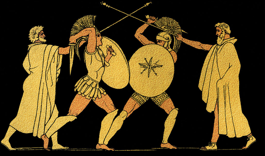 A Simply Stunning Ancient & Historical Era Greek Leaf Shaped Bronze Sword With a Distinctive Blood Channel. From the Most Iconic Period Of Ancient Greek Classical History. Around 3200 Years Old