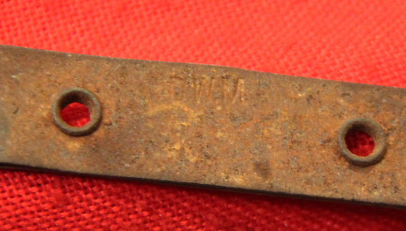 Part of a Superb WW1 Trench Warfare Collection, British and German. A Very Rare German Issue DWM Maxim Machine Gun Flyer's Cartridge Belt. From a Crashed German Fighter