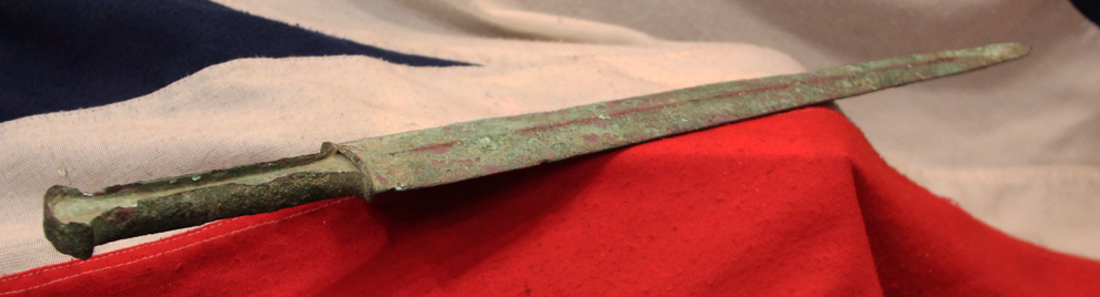 A Wonderful Circa 3000 Year Old Original Sword From the Time of the Ancient Greek 'Heroic Age' Such as The Era of The Seige of Troy and The Trojan War