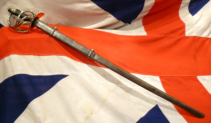 A 19th Century Napoleonic Pattern, Spanish Dragoons, Heavy Cavalry of the Line Sword